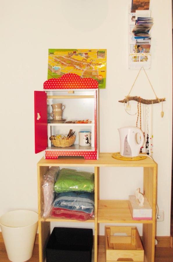 Habitacion Con Patio En Piso Compartido 카펠라데스 외부 사진